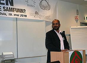 Ejaz Ahmad Warich, Minhaj konfliktsenter